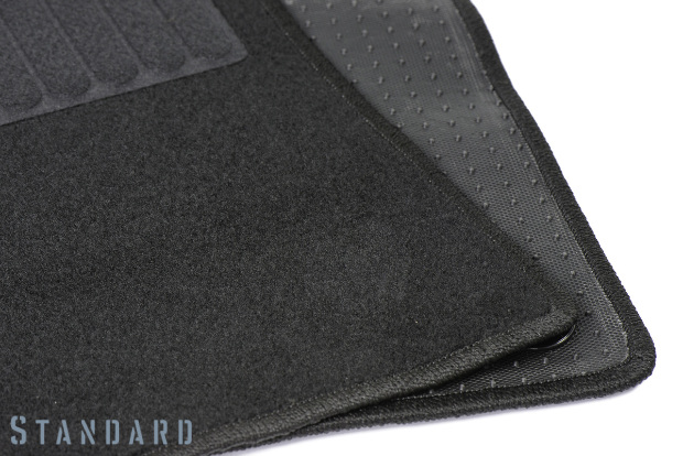 Коврики текстильные "Стандарт" для Ford Focus III 2014 - 2019, черные, 5шт.