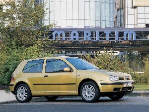 Коврики текстильные для Volkswagen Golf IV (хэтчбек 5 дв / Mk4) 1997 - 2004