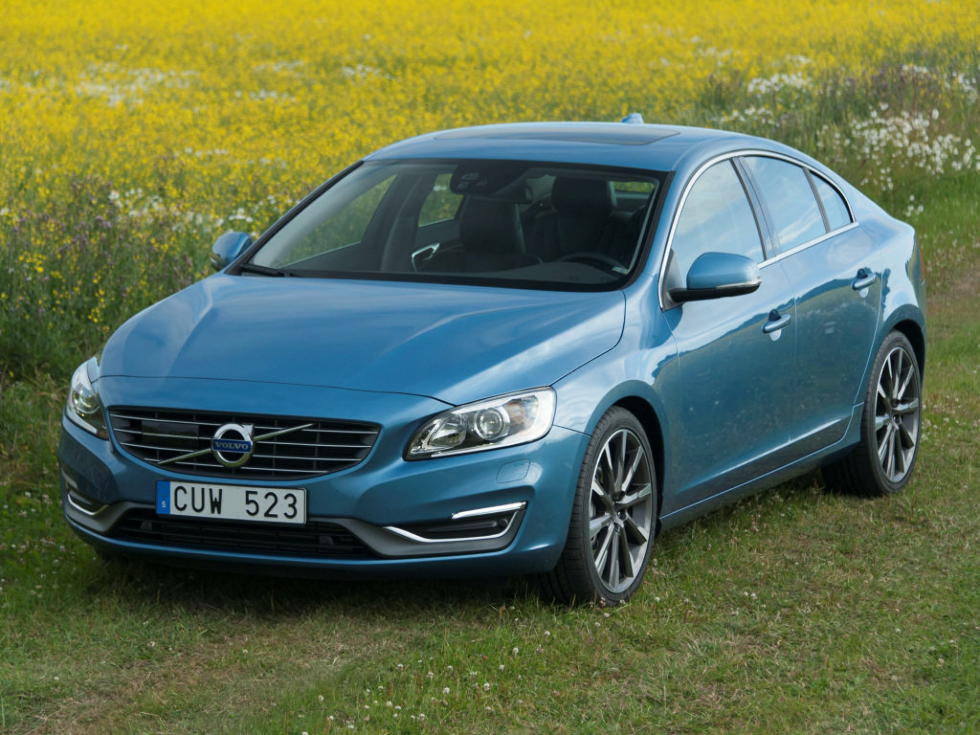 Коврики текстильные "Классик" для Volvo S60 II (седан) 2013 - 2018, черные, 5шт.