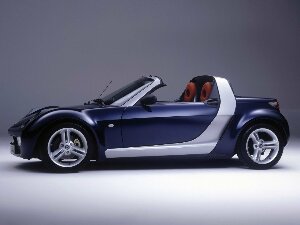 Коврики текстильные для Smart Roadster I (кабриолет / A452) 2003 - 2006