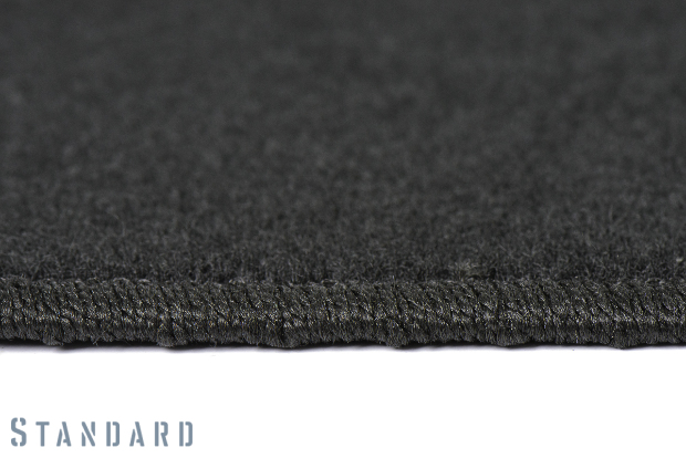 Коврики текстильные "Стандарт" для Chevrolet Cruze I (седан / J300) 2012 - 2015, черные, 5шт.